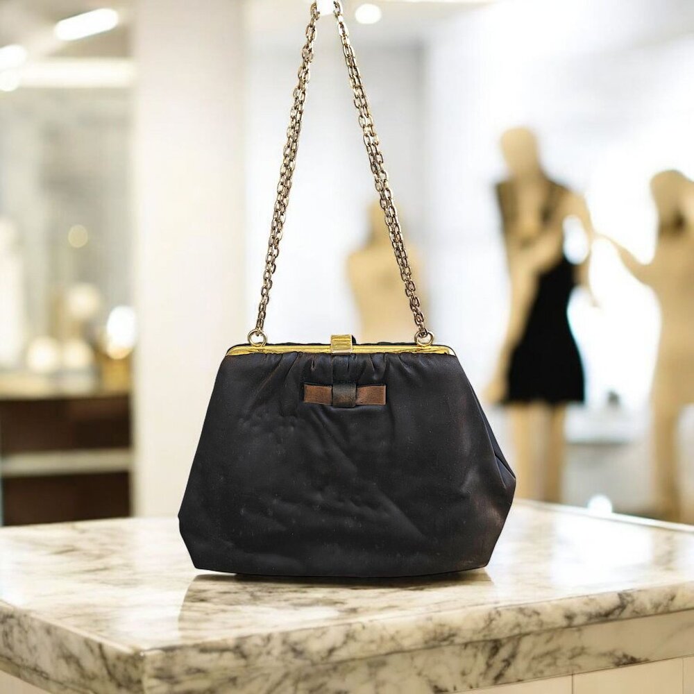 Vintage HARRY LEVINE Satin Bag